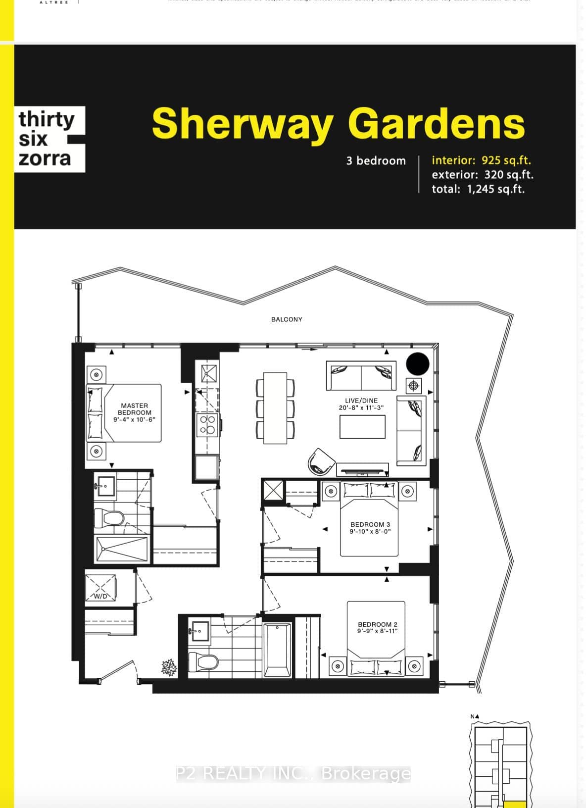 36 Zorra Street 1708, Toronto, ON M8Z 0G5