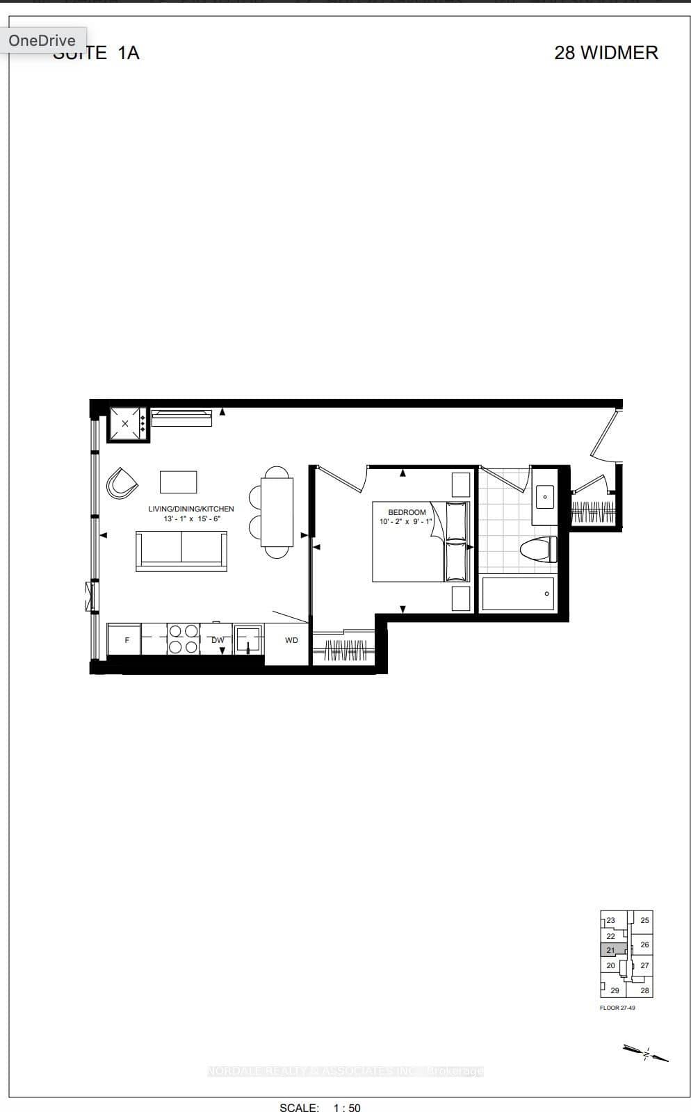 28 Widmer Street 4921, Toronto, ON M5V 0T2