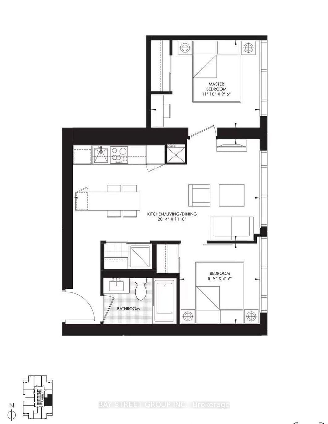 11 Yorkville Avenue 6006, Toronto, ON M4W 0B7