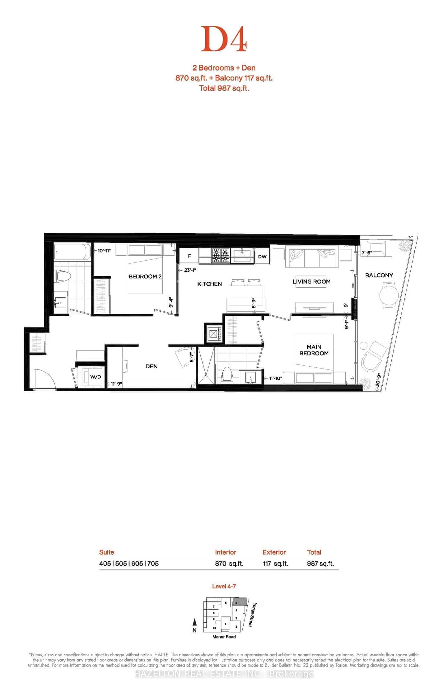 8 Manor Road W 605, Toronto, ON M4S 2A5