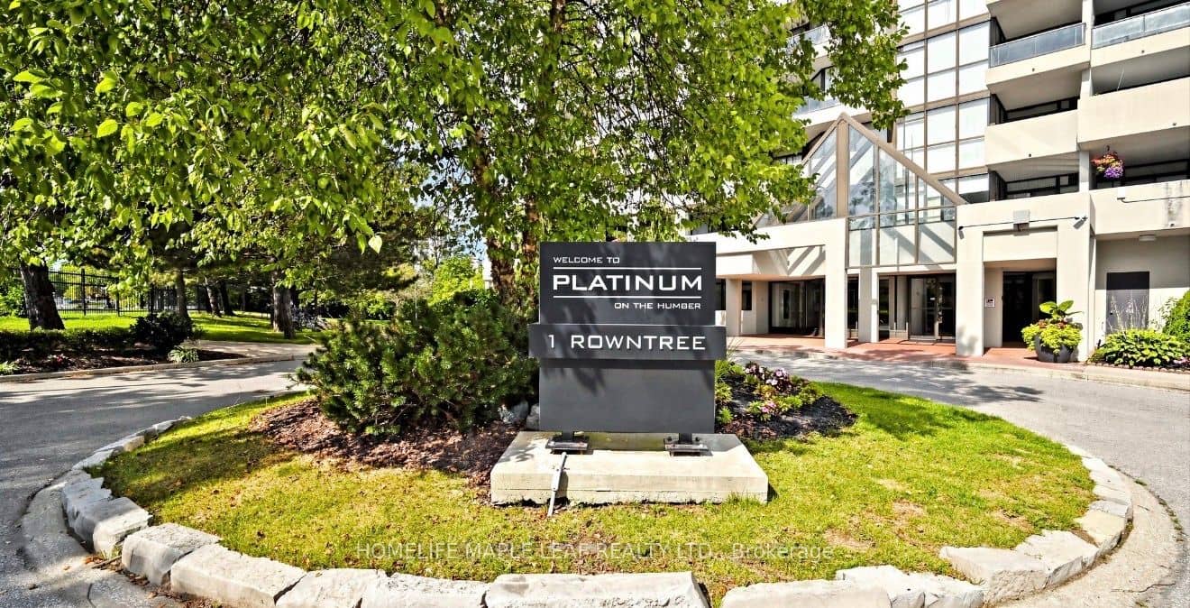 1 Rowntree Road 1607, Toronto, ON M9V 5G7
