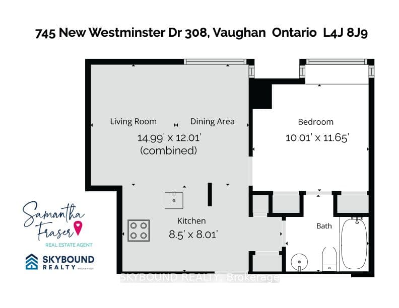 745 New Westminster Drive 308, Vaughan, ON L4J 8J9