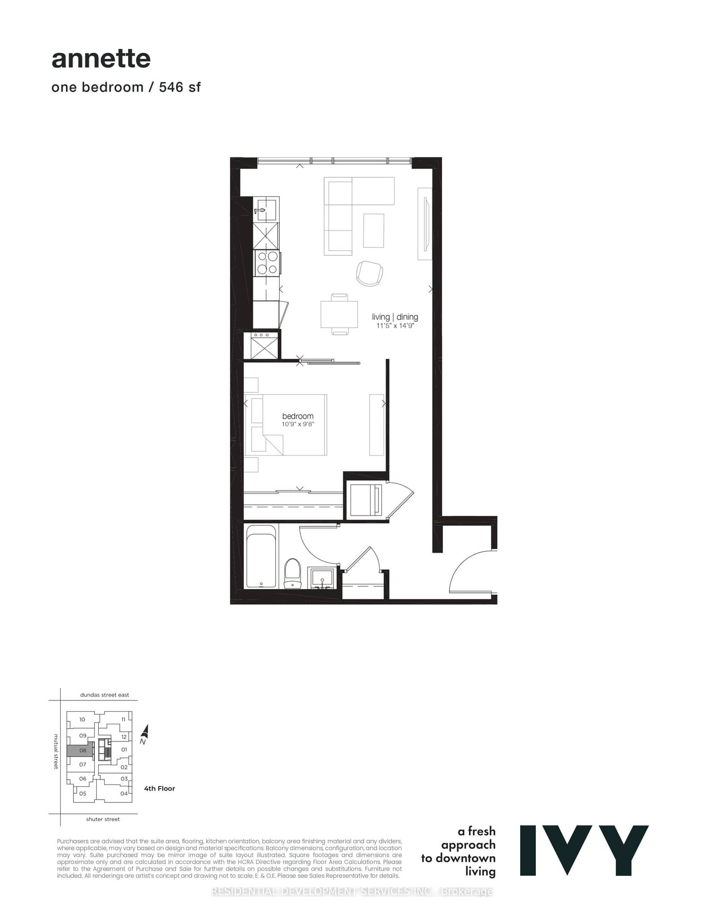 65 Mutual Street 408, Toronto, ON M5B 0E5