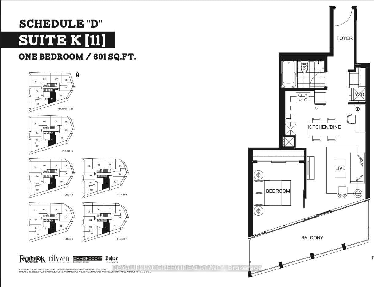 30 Ordnance Street 1112, Toronto, ON M6K 0C9