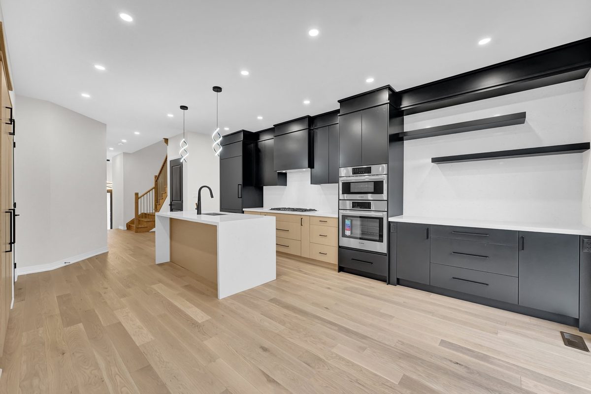 Kitchen & dining before staging